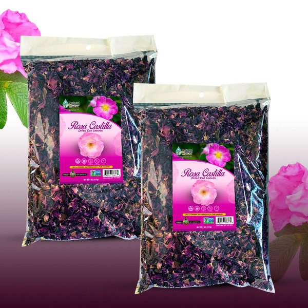 Tierra Naturaleza Herbs & Tea Pétalos de Rosa de Castilla 8 oz-227g (2/4 oz) Rosebud Petals