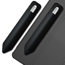 Silicone Pencil Holder Stylus Pen Case Holder Compatible with Pencil Pro 1st 2nd & USB-C (2 Pcs)