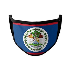 BELIZE Flag Face Mask | Washable Face Mask | Adult Face Mask | Youth Face Mask | BELIZE Flag Themed Face Mask | BAhamas Mask