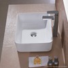 Luxier CS-013 Bathroom Porcelain Ceramic Vessel Vanity Sink Art Basin