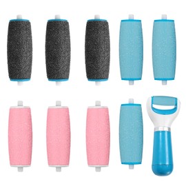 PCS Callus Remover Rolls, Replacement Rollers, Callus Remover Compatible with Scholl Velvet Smooth, 3 Types of Roughness Refill Rolls for Electric Foot File