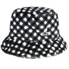 Kangol - Fishing Hats Packable Vinyle-Style, black-white