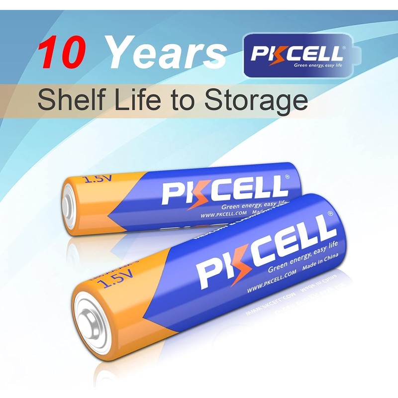 PKCELL AA and AAA Batteries Combo Pack 36 Count -