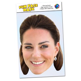 Party People 1 x Kate Middleton - Celebrity Face Mask - Ready To Wear - Kate M