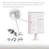 Hugexpen 1570 Mailbox Lock Replacement Fits for 1570" F Series