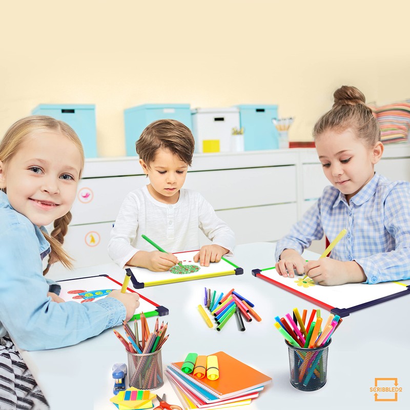Magnetic Dry Erase Board for Kids Whiteboard 9”x12” Includes White
