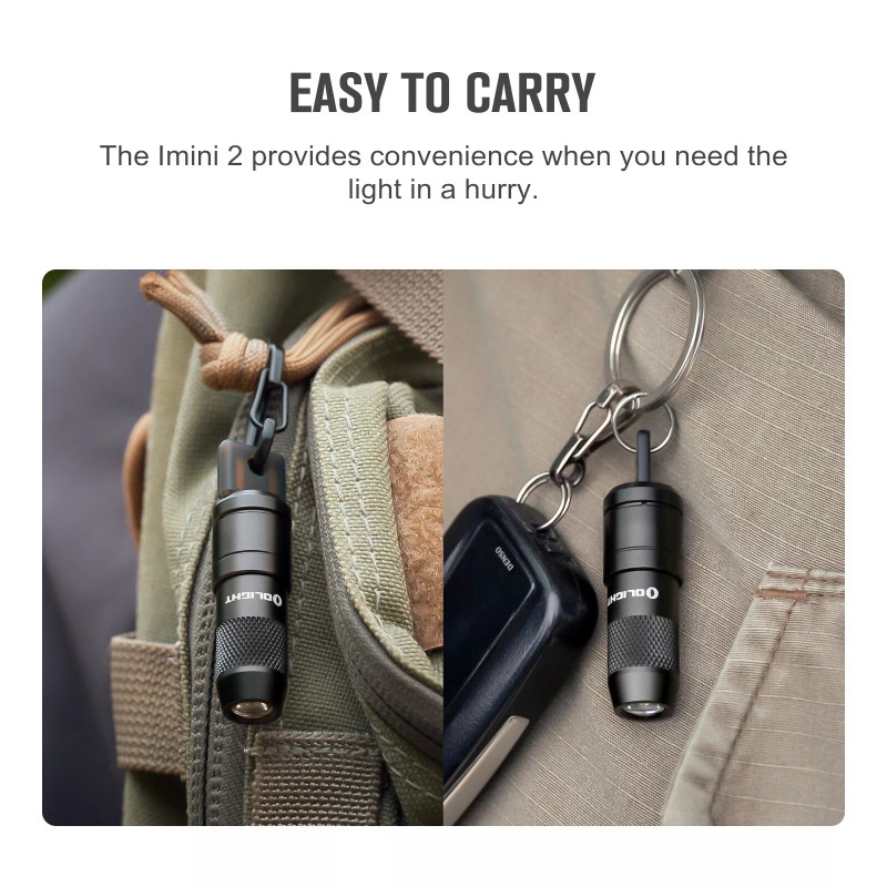Olight imini 2 50 Lumens Tiny Keychain EDC Flashlight Small