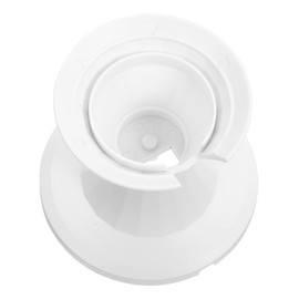 KONTONTY Mini Speaker Stand Plastic Desktop Holder Wire Management Rack Elegant Audio Bracket