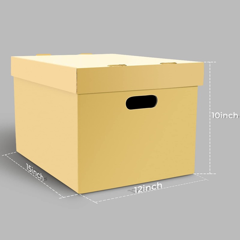 Lineco Ready-To-Assemble Record Storage Cartons