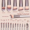 BS-MALL BS-MALL Makeup Brush Set 18 Pcs Premium Synthetic Foundation