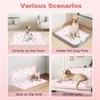 MIZOK Dog Pee Pads 28x34in Pink, Puppy Pads Extra Large