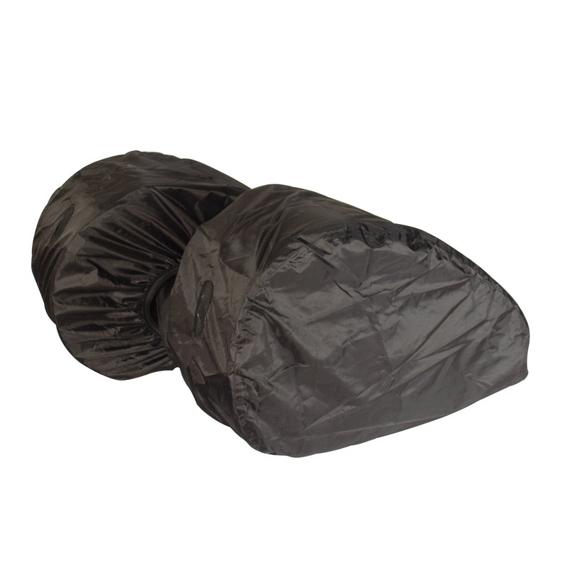 Dowco Rally Pack 50105-00 Water Resistant Motorcycle Saddlebags Set: Black,