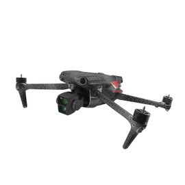 MightySkins Glossy Glitter Skin Compatible with DJI Air 3 - Hex Rays | Protective, Durable High-Gloss Glitter Finish | Easy to Apply, Remove, and Change Styles
