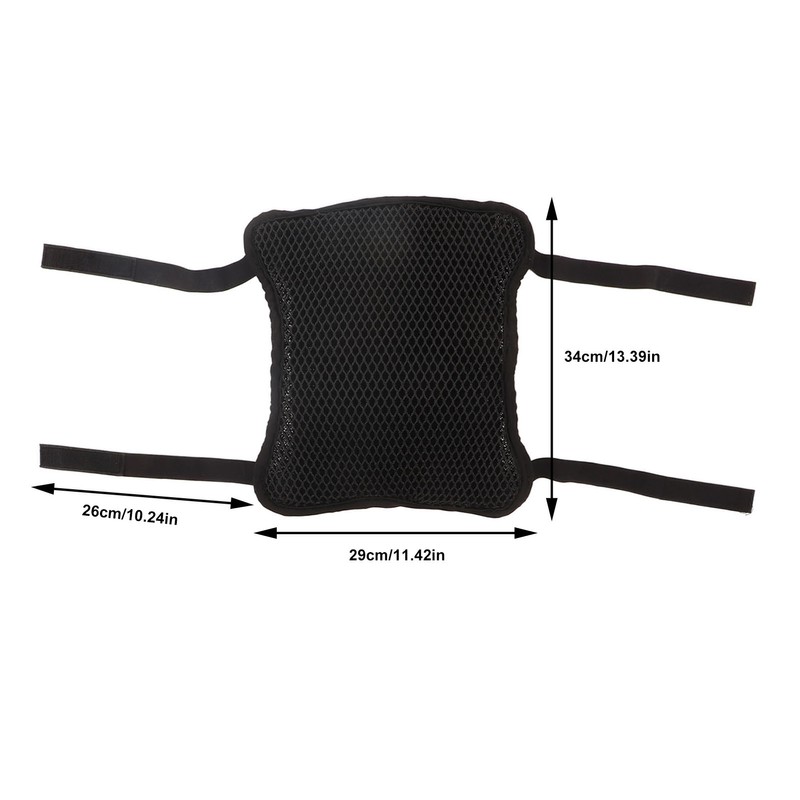 Motorcycle Seat Cushion Cover Seat Mesh Breathable Non Slip Shock