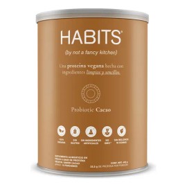 Proteína Vegana Habits Cacao 488g                                                                                                                     