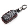 Vitodeco Genuine Leather Smart Key Fob Case Cover Protector Compatible