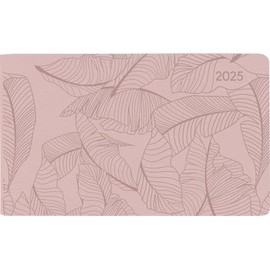 Alpha Edition - Ladytimer To Go Deluxe Salmon 2025 Pocket Calendar, 15.3 x 8.7 cm, Calendar with 128 Pages, with Space for Notes, Monthly Overview, International Calendar