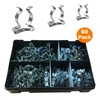 60 x Assorted Tool Spring Terry Clips Heavy Duty Storage
