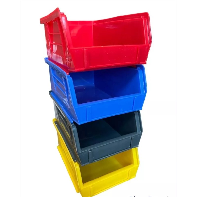 Exhivit Gaveta Plastica Apilable, Organizador #1 De 14x10.4x7 Paq-5