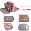 Vaschy Pencil Case, Large Capacity, Multi-functional, Two-story Pencil Case, Small