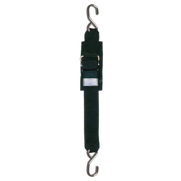 STAR BRITE Transom Tie Down 2" x 4' w/S/S Quick Release Buckle and S/S "S" hooks (060433)