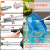 ACTREY Telescopic Pool Pole,12FT Extendable Pool Pole,Heavy Duty Aluminum Telescoping