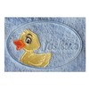 Duck Cameo (1374) - Embroidered Lightweight Soft Patterned Fleece Baby