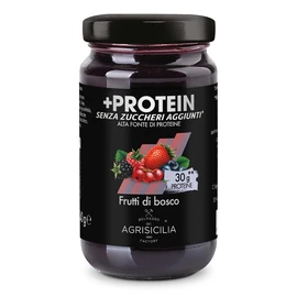 Agrisicilia +Protein Confettura di Frutti di Bosco fonte di proteine e senza zuccheri aggiunti vasetto da 240 grammi