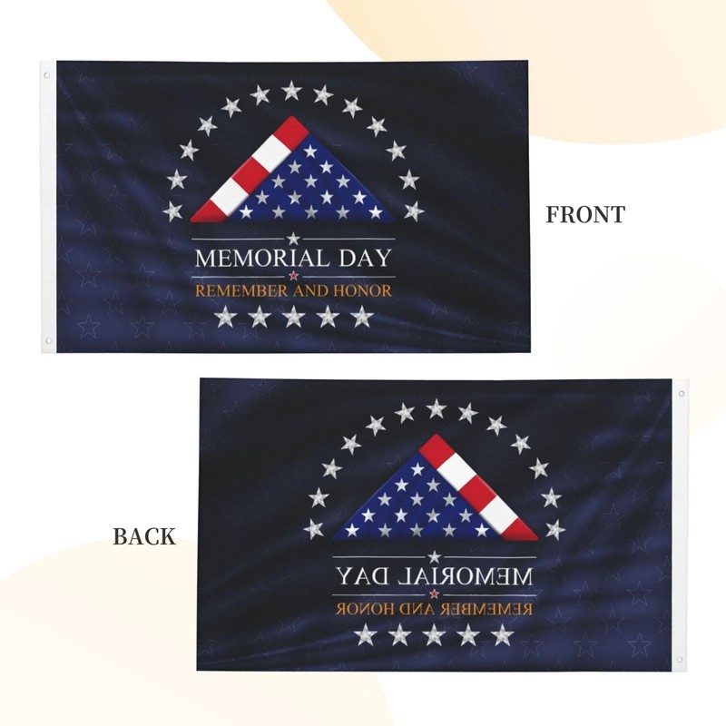 Memorial Day Flag 3X5 Ft Garden Flag Banner Decoration Outdoor
