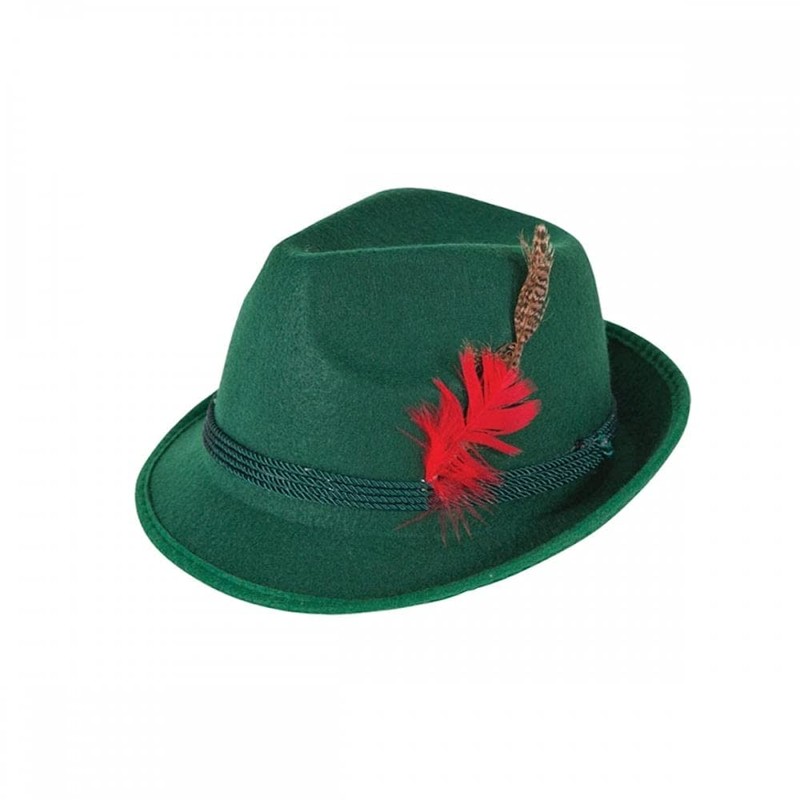 A2ZFD 1 x Brown Deluxe Bavarian Oktoberfest Hat + 1