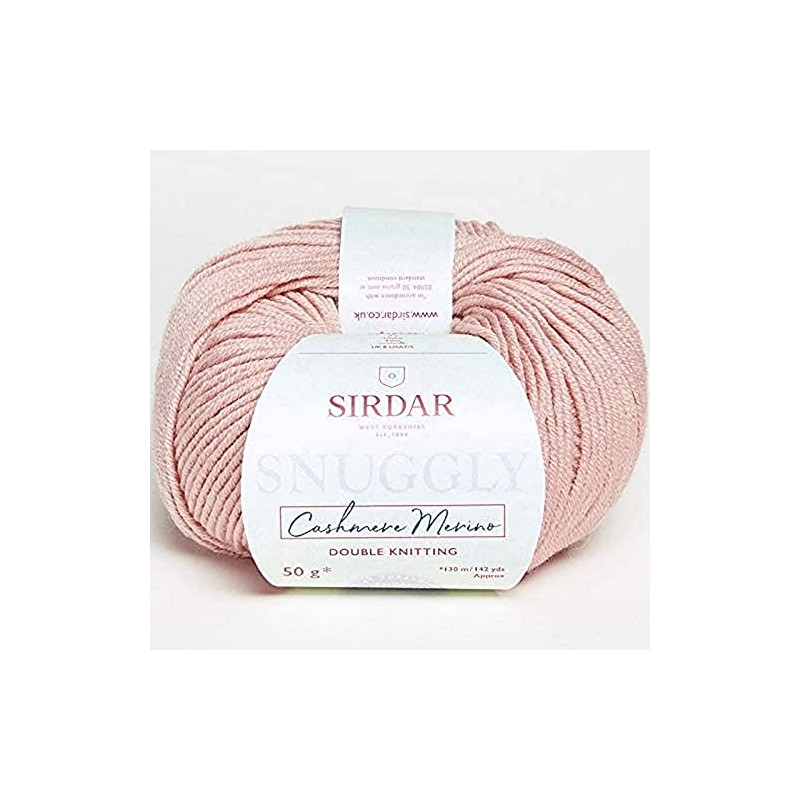 Sirdar Snuggly Baby Cashmere Merino DK, (457) Blush, 50g