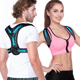 Magma Life Corrector de Postura Transpirable: Solución para Corregir la Postura de Espalda Alta en Hombres y Mujeres con Comodidad y Eficacia