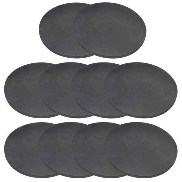 PATIKIL Rubber Solid Discs Washers, 10 Pcs Anti-Vibration Spacer 100mm