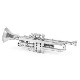 Metal Earth Trumpet 3D Metal Model Kit Fascinations