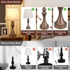 Seealle Touch Lamps for Nightstand - Bedside Lamps Set of
