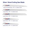 WORKPRO 32-Piece Reciprocating Saw Blade Set - Metal/Woodcutting Saw Blades,