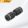 HARFINGTON 5pcs Push to Connect Fittings g 1/8 Tube OD