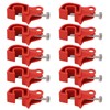 10Pcs Circuit Breaker Lockout Device Multifunctional Universal Circuit Breaker Safety