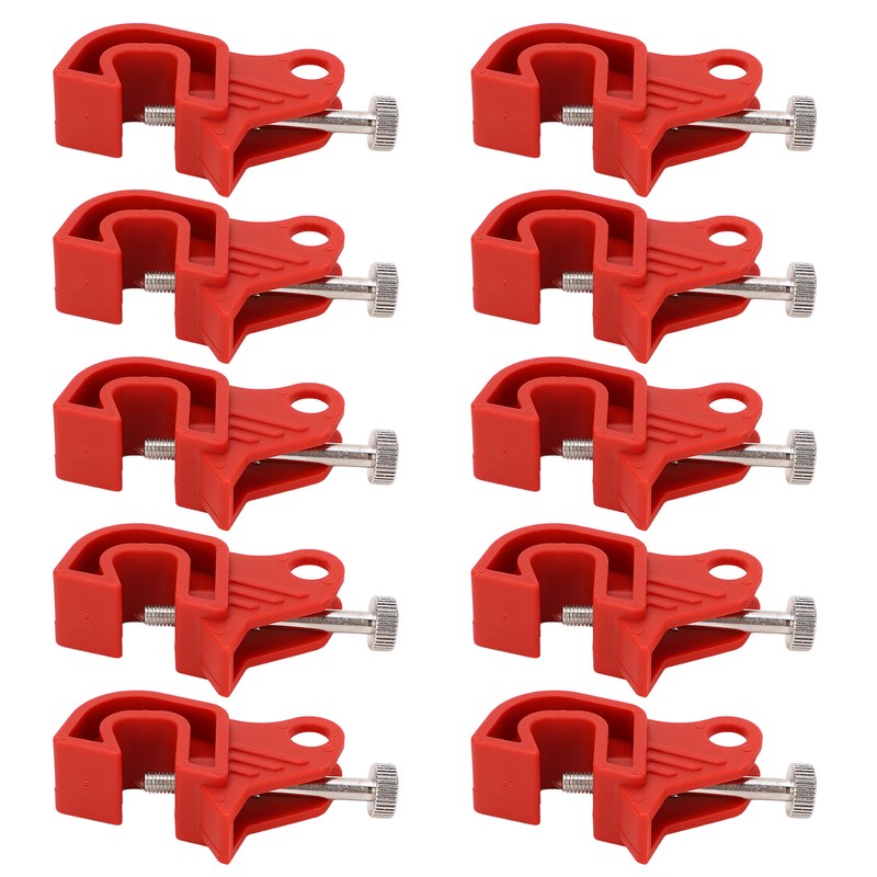 10Pcs Circuit Breaker Lockout Device Multifunctional Universal Circuit Breaker Safety