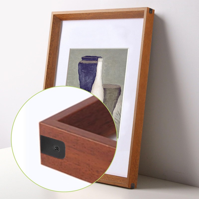 UFURMATE Picture Frame Corner Brackets, Pack of 100 Small L