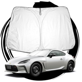 ruiya Windshield Sun Shade, Vehicle Sun Blocker, UV Protection, Sleeping in Car, Foldable, Custom-Designed Accessory