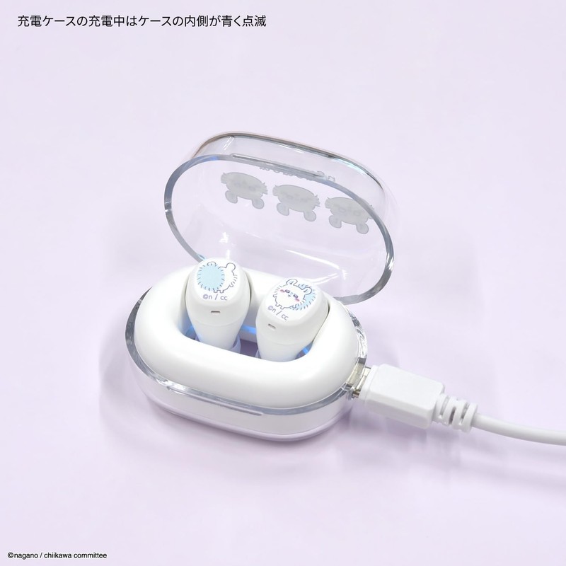 Gourmandies Chiikawa Fully Wireless Stereo Earbuds Momonga CK-64D