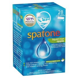 Spatone Iron Supplement 28 Sachets Apple Flavour