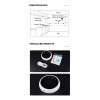 SoonHua Sensor De Gas Natural Detector Alarma Fugas Wifi Propano