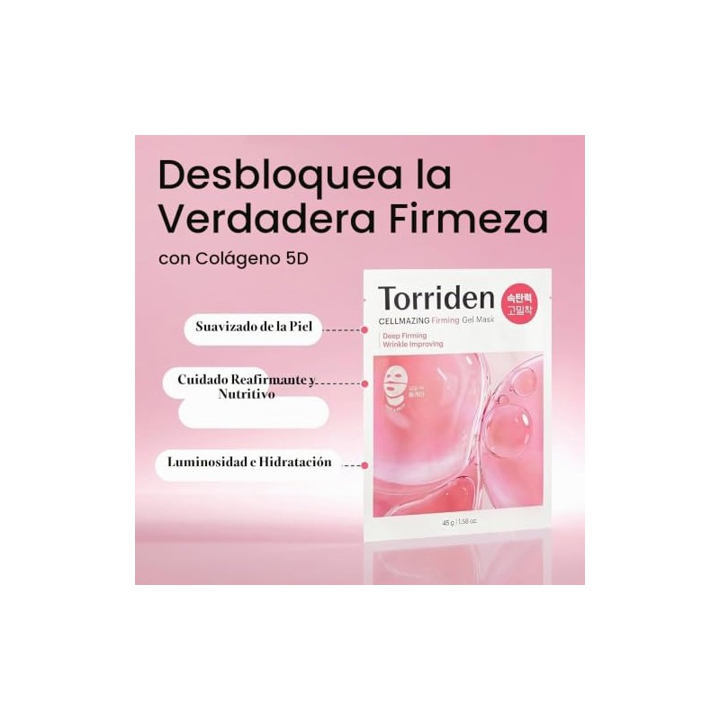Mascarilla de Gel con Colágeno Cellmazing - Torriden - 10
