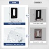 Difenni Metal Mirror Clips 3/4 Inch Wide Channel Mirror Clips