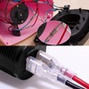 Ginsco 324 Pcs 6 Size φ1.5/2.5/3/5/6/10mm Clear Heat Shrink Tubing