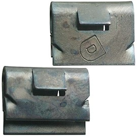 100 U Type Snap-On Trim Clips