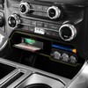 JAKISIMA Center Console Organizer Tray Interior Storage Accessories Coin Holder