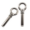 2Pcs M12x150 304 Stainless Steel Lifting Ring Expansion Bolt Shield